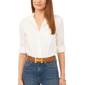 HERMES Reversible Leather 32‎ mm H Belt Brown Black